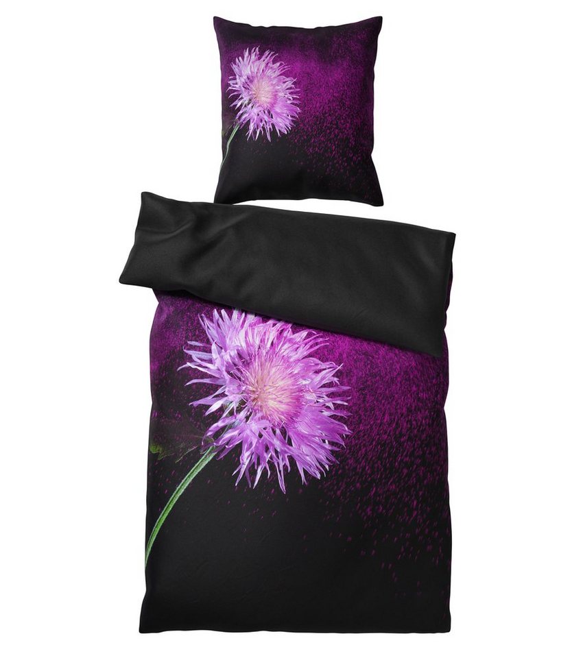 Bettwäsche Purple Dust 135x200 cm, Bettbezug und Kissenbezug, Sanilo, Baumwolle, 2 teilig von Sanilo
