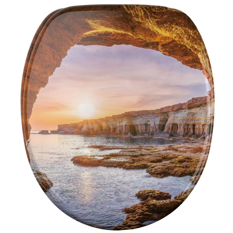 SANILO WC Sitz mit Absenkautomatik Bay Hochwertiger und Stabiler Toilettendeckel aus Holz SANILO WC Sitz mit Absenkautomatik Bay Hochwertiger und Stabiler Toilettendeckel aus Holz von Sanilo