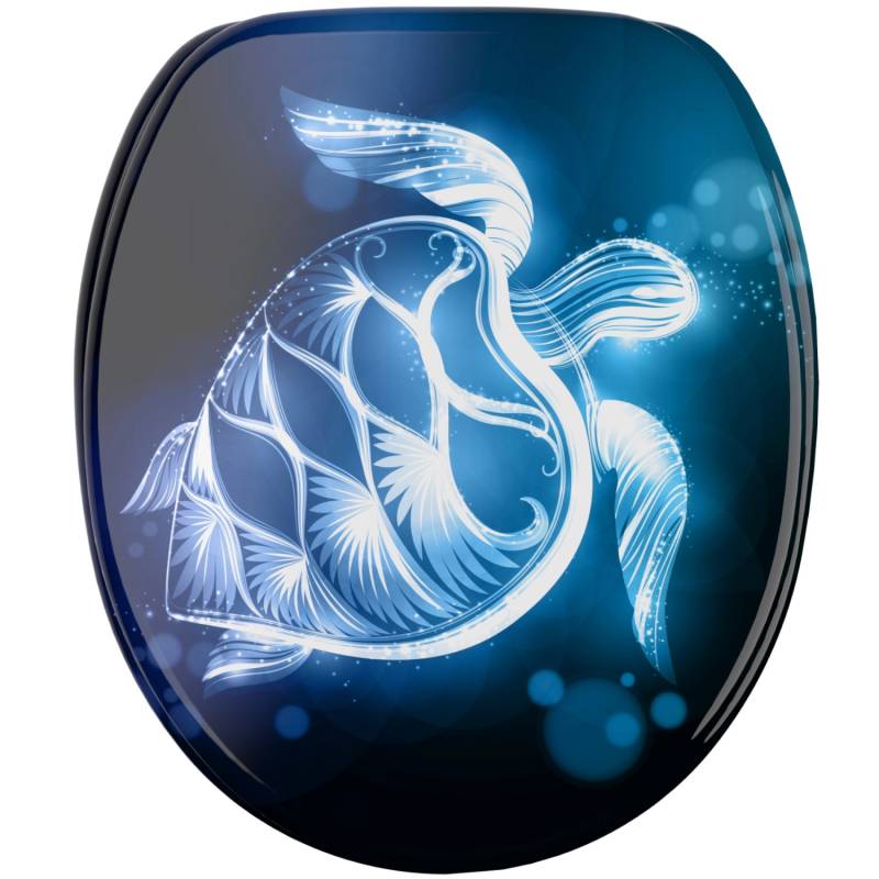 SANILO WC-Sitz mit Absenkautomatik Glow Turtle von Sanilo