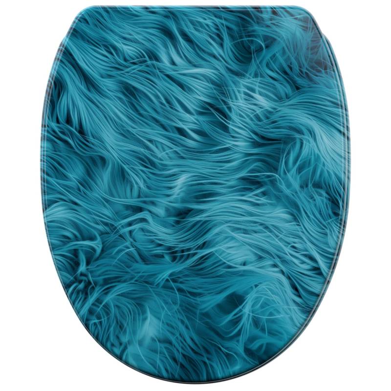 SANILO WC Sitz mit Absenkautomatik Top Fix Fluffy von Sanilo