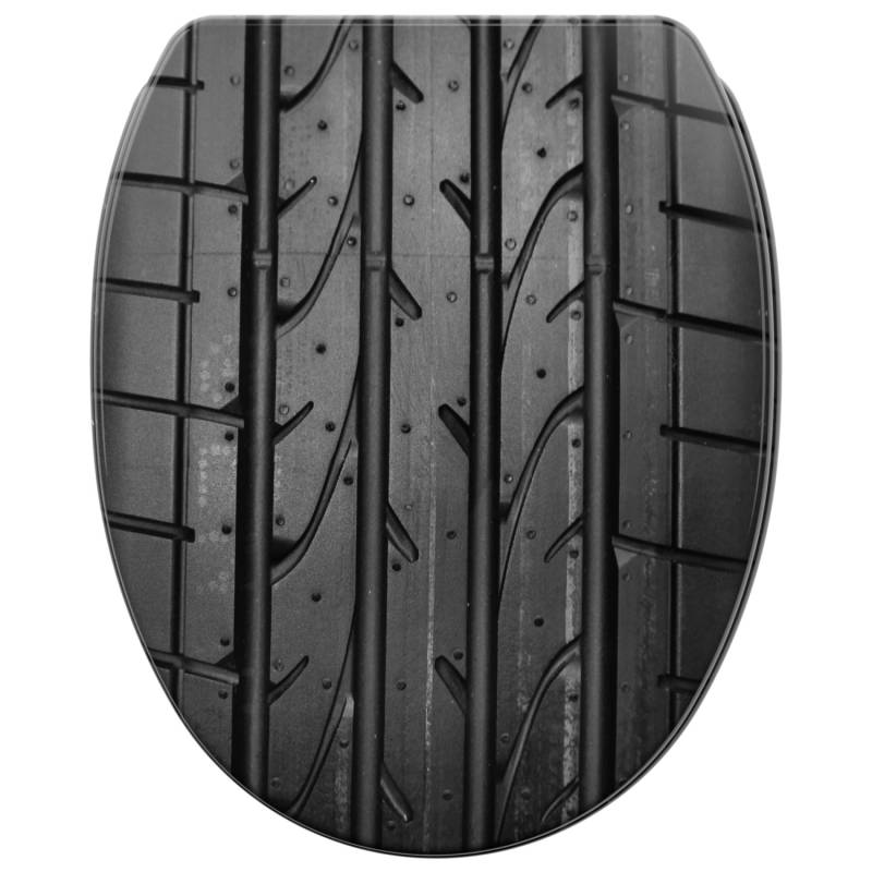 SANILO WC Sitz mit Absenkautomatik Top Fix Tyre von Sanilo