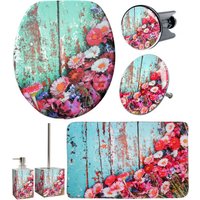 Sanilo Bad-Accessoire-Set, 6-tlg., Spring - rosa Sanilo Bad-Accessoire-Set, 6-tlg., Spring - rosa von Sanilo