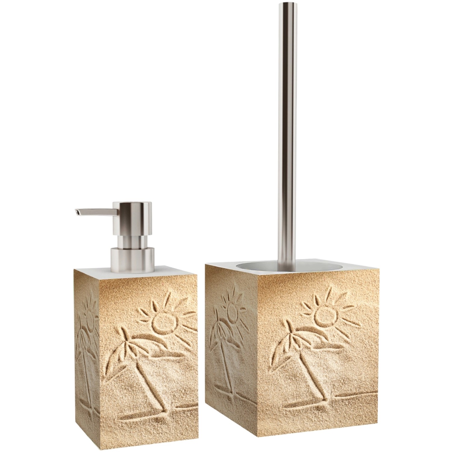 Sanilo Badezimmer Set, Seifenspender und WC Bürste Sunshine Sanilo Badezimmer Set, Seifenspender und WC Bürste Sunshine von Sanilo