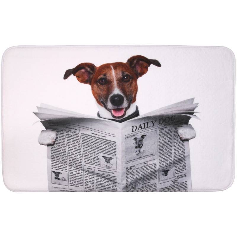 Sanilo Badteppich Newspaper 50 x 80 cm von Sanilo