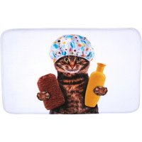 Sanilo Badteppich »Shower Cat«, braun, Polyester von Sanilo