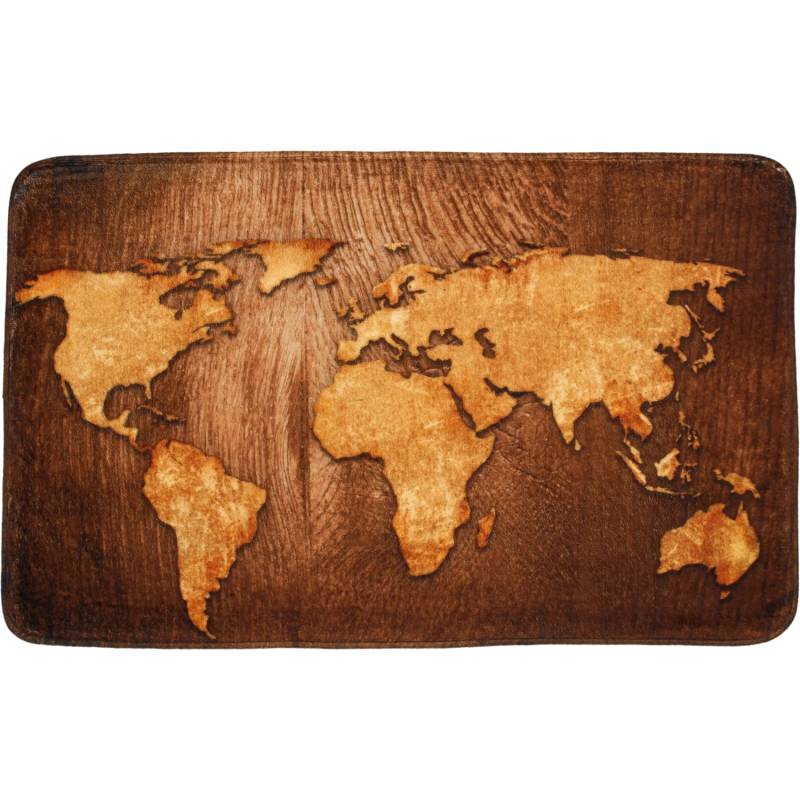 Sanilo Badteppich World Map 50 x 80 cm von Sanilo