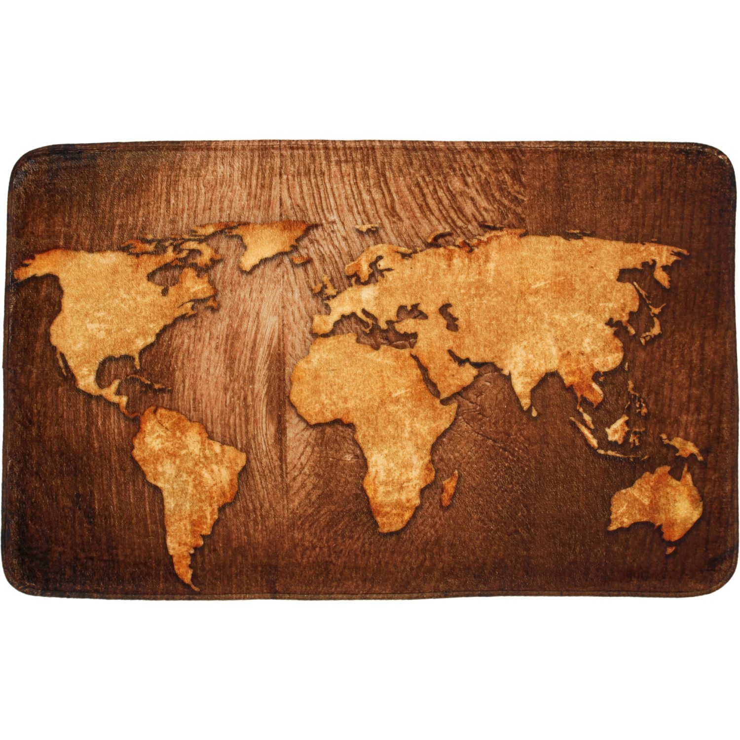 Sanilo Badteppich World Map 70 x 110 cm Sanilo Badteppich World Map 70 x 110 cm von Sanilo