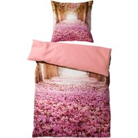 Sanilo Bettwäsche, Romantik 135 x 200 cm - lila von Sanilo