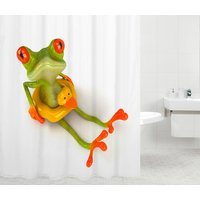 Sanilo Duschvorhang, Polyester, Froggy - weiss Sanilo Duschvorhang, Polyester, Froggy - weiss von Sanilo