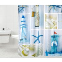 Sanilo Duschvorhang, Polyester, Meeresbrise - beige Sanilo Duschvorhang, Polyester, Meeresbrise - beige von Sanilo