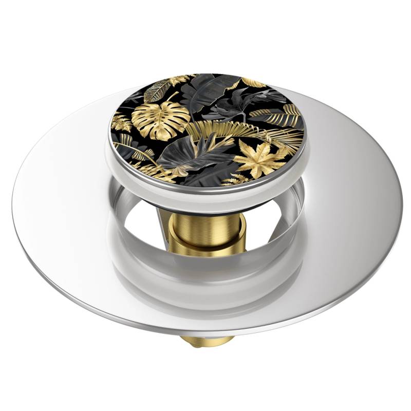 Sanilo Pop Up Waschbeckenstöpsel Golden Leaves von Sanilo