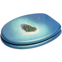 Sanilo WC-Sitz, BxL: 37,7 x 47 cm, Dream Island - blau Sanilo WC-Sitz, BxL: 37,7 x 47 cm, Dream Island - blau von Sanilo