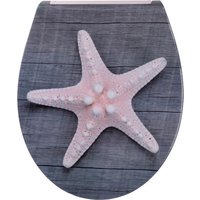 Sanilo WC-Sitz, BxL: 37,7 x 47 cm, Flat Bastia - grau Sanilo WC-Sitz, BxL: 37,7 x 47 cm, Flat Bastia - grau von Sanilo