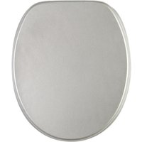 Sanilo WC-Sitz, BxL: 37,7 x 47 cm, Glitzer Silber - silberfarben von Sanilo