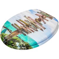 Sanilo WC-Sitz, BxL: 37,7 x 47 cm, Key West - blau Sanilo WC-Sitz, BxL: 37,7 x 47 cm, Key West - blau von Sanilo