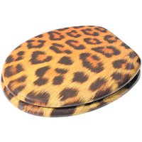 Sanilo WC-Sitz, BxL: 37,7 x 47 cm, Leopardenfell - braun Sanilo WC-Sitz, BxL: 37,7 x 47 cm, Leopardenfell - braun von Sanilo