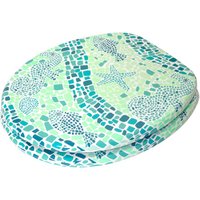 Sanilo WC-Sitz »Mosaic World Green«, BxL: 37,7 x 47 cm, mit Absenkautomatik - blau Sanilo WC-Sitz »Mosaic World Green«, BxL: 37,7 x 47 cm, mit Absenkautomatik - blau von Sanilo