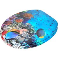 Sanilo WC-Sitz, BxL: 37,7 x 47 cm, Ocean - blau Sanilo WC-Sitz, BxL: 37,7 x 47 cm, Ocean - blau von Sanilo