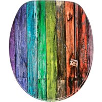 Sanilo WC-Sitz, BxL: 37,7 x 47 cm, Rainbow - bunt Sanilo WC-Sitz, BxL: 37,7 x 47 cm, Rainbow - bunt von Sanilo
