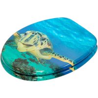 Sanilo WC-Sitz, BxL: 37,7 x 47 cm, Schildkröte - blau Sanilo WC-Sitz, BxL: 37,7 x 47 cm, Schildkröte - blau von Sanilo