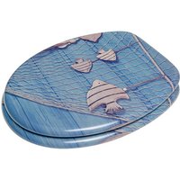 Sanilo WC-Sitz, BxL: 37,7 x 47 cm, Seefahrt - blau von Sanilo