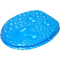 Sanilo WC-Sitz, BxL: 37,7 x 47 cm, Tautropfen Blau Sanilo WC-Sitz, BxL: 37,7 x 47 cm, Tautropfen Blau von Sanilo