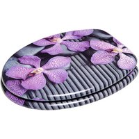 Sanilo WC-Sitz, BxL: 37,7 x 47 cm, Vanda - lila Sanilo WC-Sitz, BxL: 37,7 x 47 cm, Vanda - lila von Sanilo
