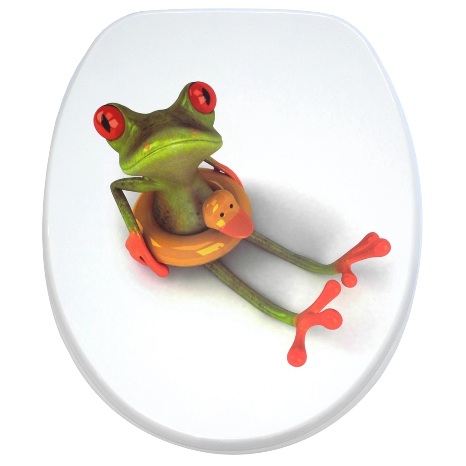 Sanilo WC Sitz Froggy, Hochwertiger und Stabiler Toilettendeckel aus Holz Sanilo WC Sitz Froggy, Hochwertiger und Stabiler Toilettendeckel aus Holz von Sanilo