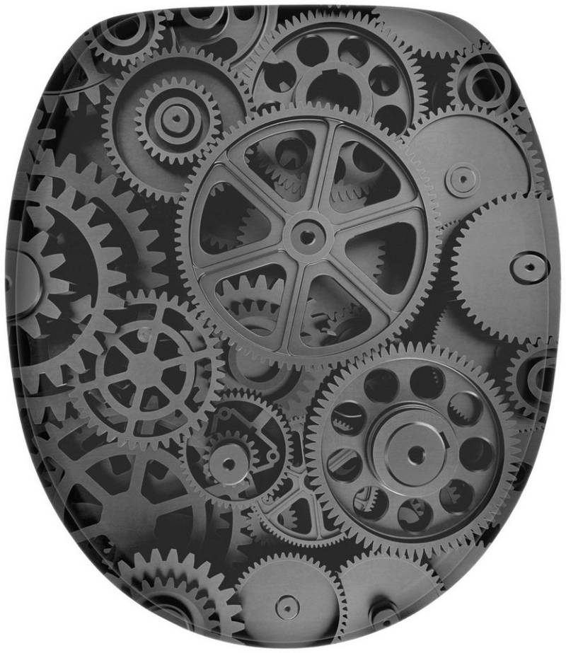 Sanilo WC-Sitz Gears, mit Absenkautomatik, BxL: 37,7 x 42,0 - 47,0 cm von Sanilo