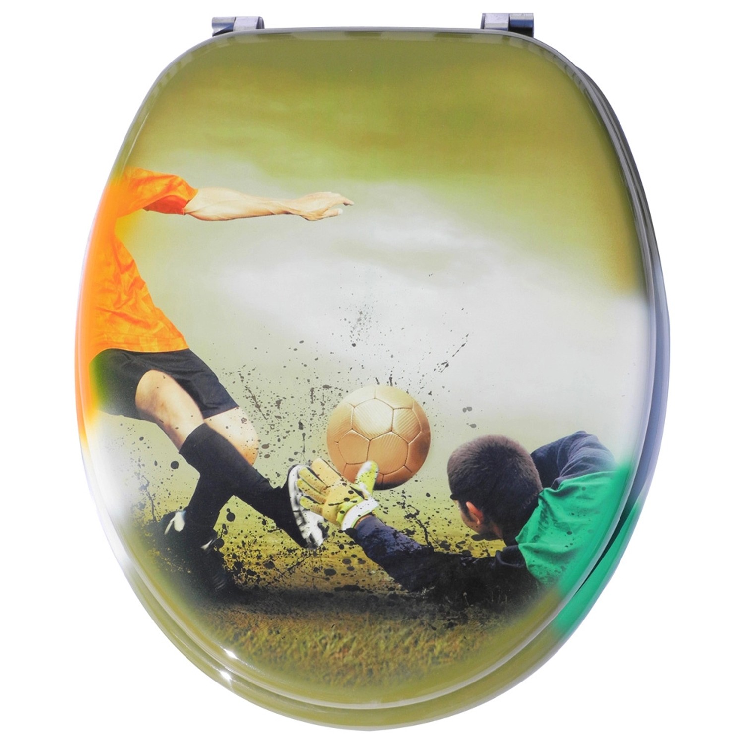 Sanilo WC Sitz Goal, Hochwertiger und Stabiler Toilettendeckel aus Holz Sanilo WC Sitz Goal, Hochwertiger und Stabiler Toilettendeckel aus Holz von Sanilo