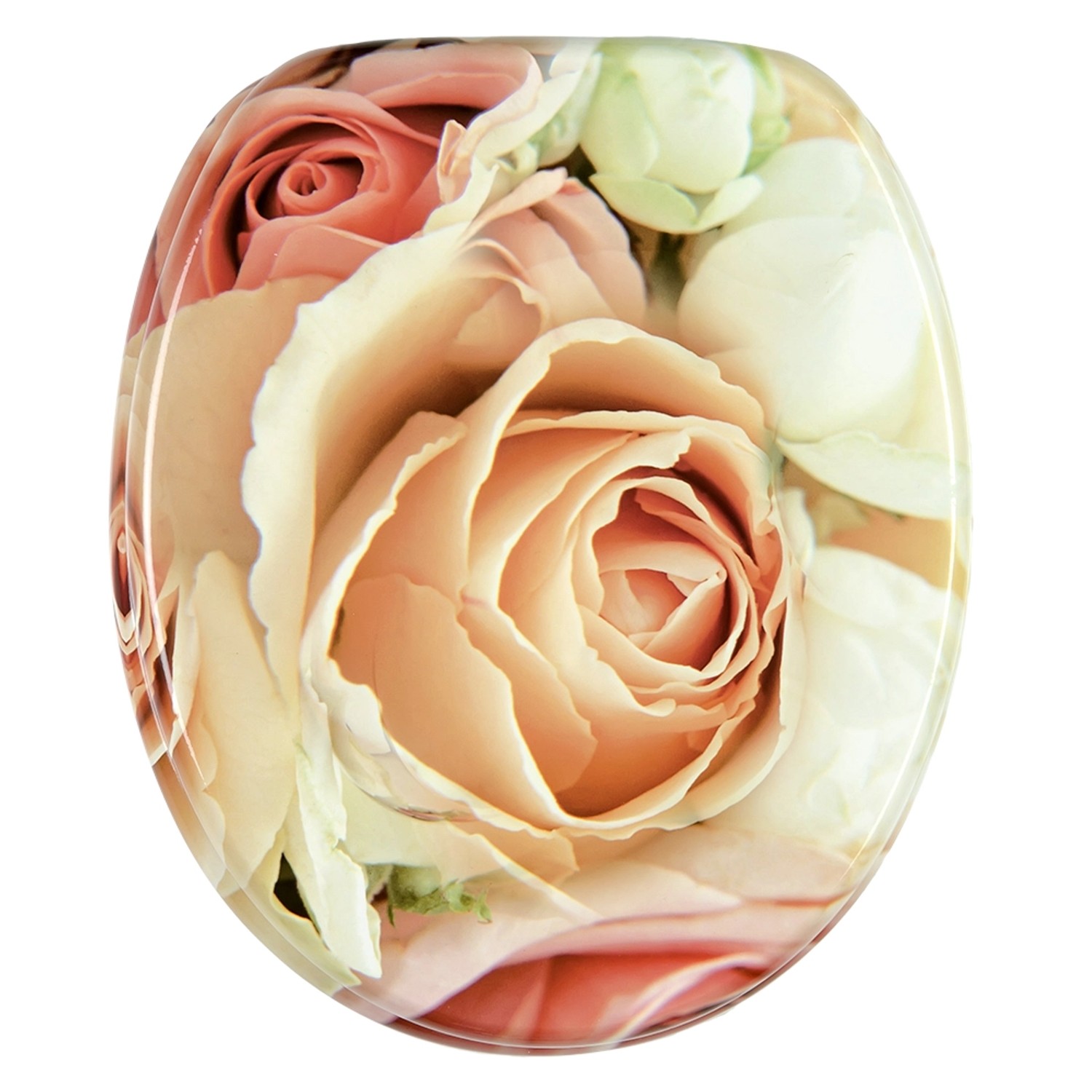 Sanilo WC Sitz Rosa Rose, Hochwertiger und Stabiler Toilettendeckel aus Holz Sanilo WC Sitz Rosa Rose, Hochwertiger und Stabiler Toilettendeckel aus Holz von Sanilo