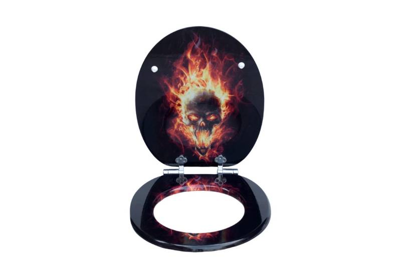 SINOBATH WC-Sitz WC-Sitz mit Absenkautomatik,MDF Holzkern,Toilettensitz von SINOBATH