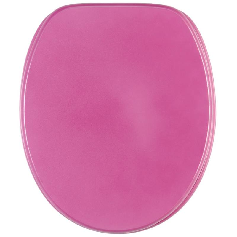 Sanilo WC Sitz mit Absenkautomatik Glitzer Pink, Hochwertiger und Stabiler Toilettendeckel aus Holz von Sanilo