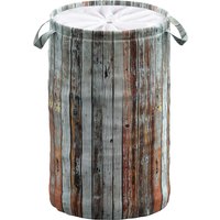 Sanilo Wäschekorb "Antik" 60 Liter, faltbar, mit Sichtschutz von Sanilo