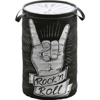 Sanilo Wäschekorb "Rock ’n’ Roll", 60 Liter, faltbar, mit Sichtschutz von Sanilo