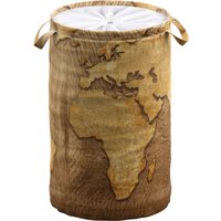 Sanilo Wäschekorb "World Map" 60 Liter, faltbar, mit Sichtschutz Sanilo Wäschekorb "World Map" 60 Liter, faltbar, mit Sichtschutz von Sanilo