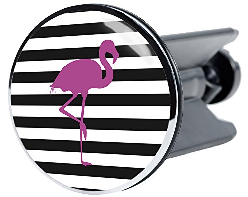 Sanilo Waschbeckenstöpsel, viele schöne Stöpsel für das Waschbecken zur Auswahl, universal mit Motiv (Flamingo) von Sanilo