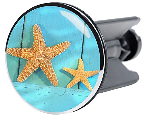 Sanilo Waschbeckenstöpsel Sea Star, schöner Stöpsel für das Waschbecken, universal mit Motiv von Sanilo
