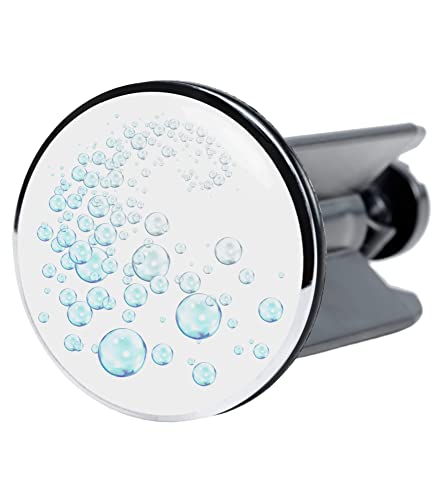 Sanilo Waschbeckenstöpsel Wasserblasen, schöner Stöpsel für das Waschbecken, universal mit Motiv von Sanilo