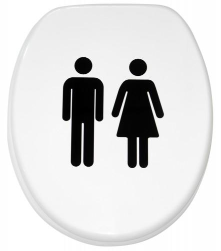 WC-Sitz mit Absenkautomatik Unisex - Premium Toilettendeckel direkt vom Hersteller von Sanilo