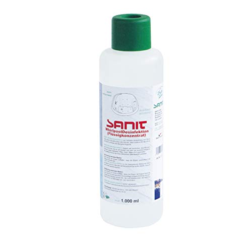 SANIT - WhirlpoolDesinfektion - 1000ml-Flasche - Whirlpool Reiniger von Sanit