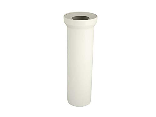 WC-Anschlussrohr 250 mm DN 100 weiß von Sanit
