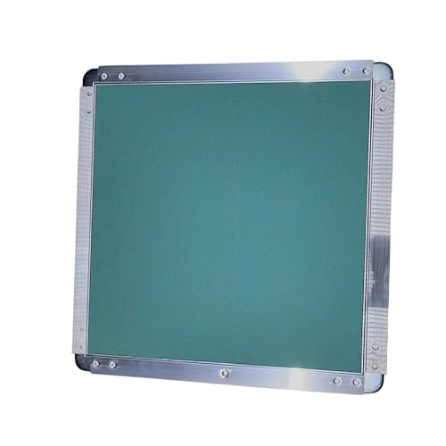 zbs24 Revisionsklappe für Trockenbau 400x400mm mit 12,5 mm GK-Einlage Gipskarton imprägniert für Feuchtraum, geeignet für Wand und Deckeneinbau, stabiler Aluminium-Rahmen, Fangseil von Sanitärshop Baustoffe & Sanitär