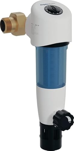 Rückspülfilter delphisXpert FR Hauswasserfilter für Trinkwasser (DN20-3/4 Zoll) von Sanitärshop Baustoffe & Sanitär