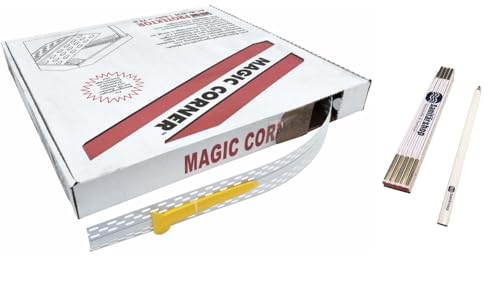 Sanitärshop Baustoffe & Sanitär Set: 75m Bewegungsfugenprofil Magic Corner bewegliches Fugenprofil im Wand- oder Deckenbereich Protektor Sanitärshop Baustoffe & Sanitär Set: 75m Bewegungsfugenprofil Magic Corner bewegliches Fugenprofil im Wand- oder Deckenbereich Protektor von Sanitärshop Baustoffe & Sanitär