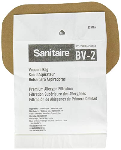 Sanitaire BV-2 Premium Papiertasche, weiß von Sanitaire