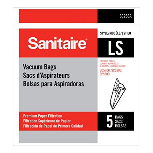 Sanitaire EUK63256A10 Upright 5700/5800 Vacuum Dust Bag (Pack of 5) by Sanitaire von Sanitaire