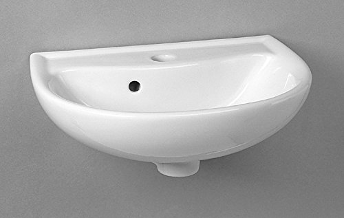Handwaschbecken Viva, 45 cm, weiß von Sanitop-Wingenroth