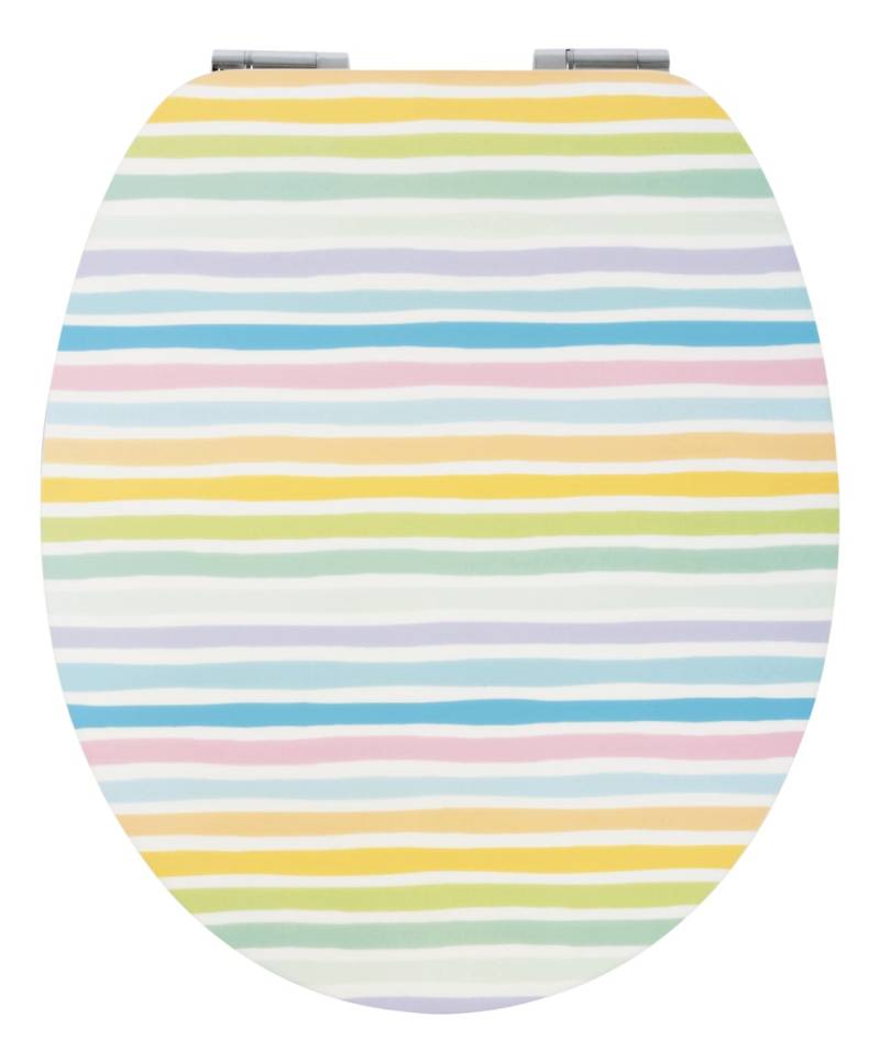 Sanitop WC-Sitz Dekor Holzkern SSK Soft Touch Softeis von Sanitop-Wingenroth