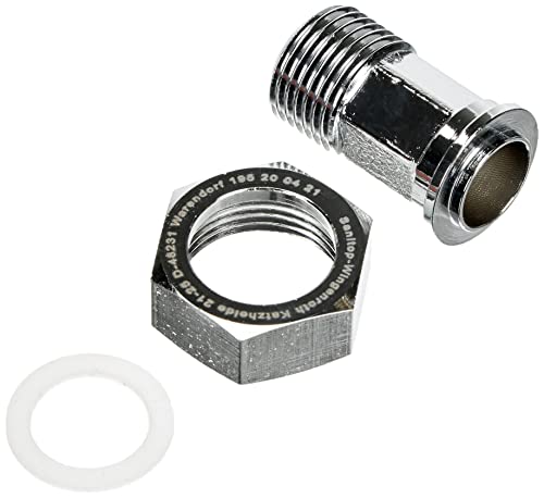 Sanitop-Wingenroth 14082 9 Verschraubung für Wasserzähler, verchromt, 3/2 x 1/2 Zoll Sanitop-Wingenroth 14082 9 Verschraubung für Wasserzähler, verchromt, 3/2 x 1/2 Zoll von Sanitop-Wingenroth